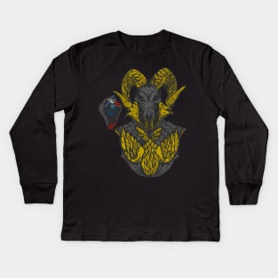 Warlock Cayde-6 Ghost Kids Long Sleeve T-Shirt